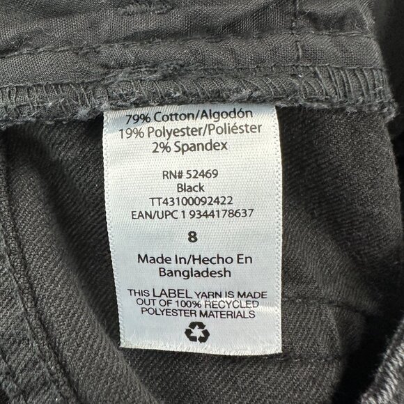 Time And Tru Bootcut Women's size 8 Black Denim Jeans - Picture 4 of 5